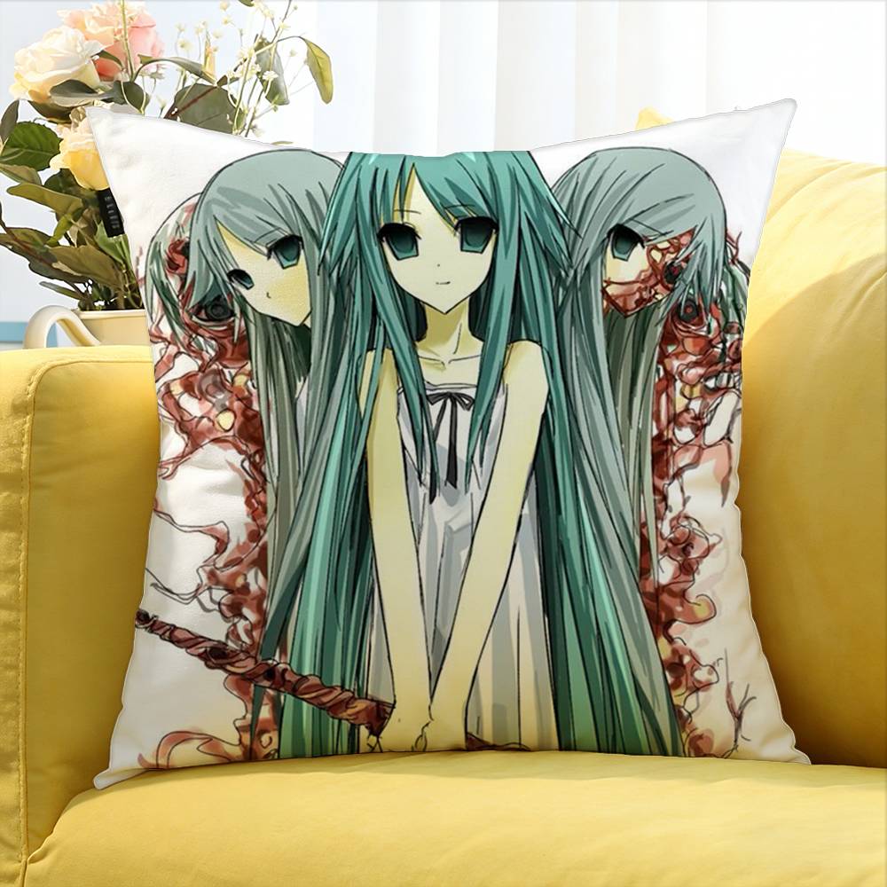 Классическая игра ужасов Saya No Uta Новая Различные Размеры Квадратная Наволочка Для Автомобиля Дома Спальни Декор