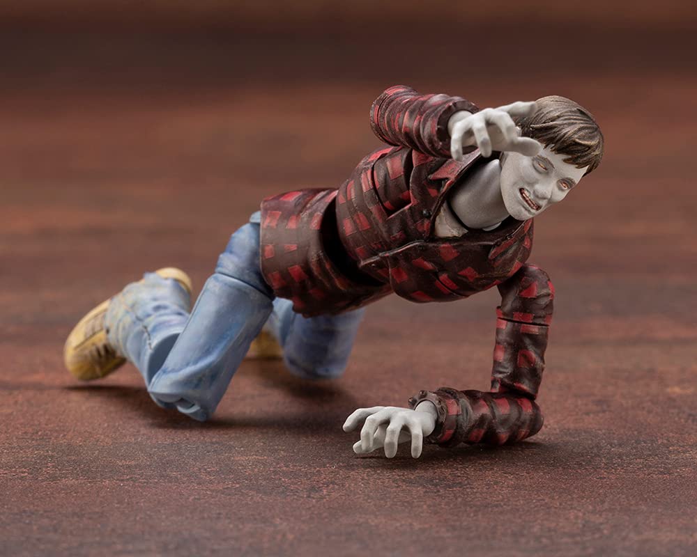 КОНЕЦ ГЕРОЕВ Зомбиноид масштаб 75 мм пластик KP524 Агония, прибл.. высокий, модель 1/24,