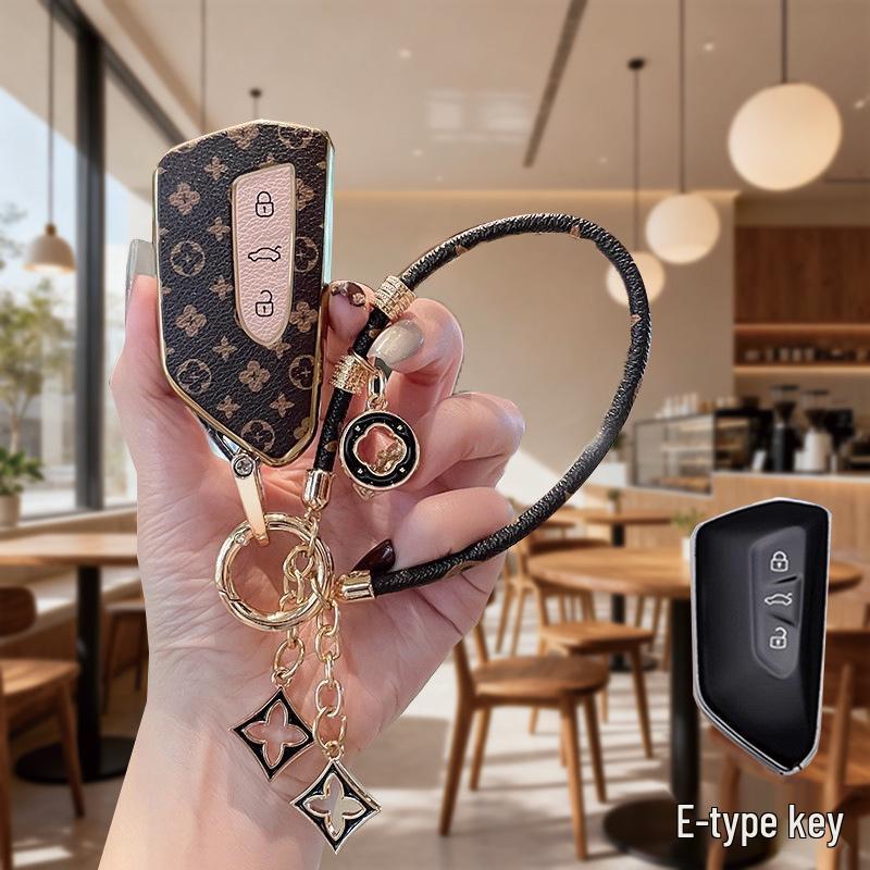 Volkswagen & Range Rover Key Cover for Tiguan, Lavida, Magotan, Sagitar, T-Roc, Teramont, Tayron, Passat