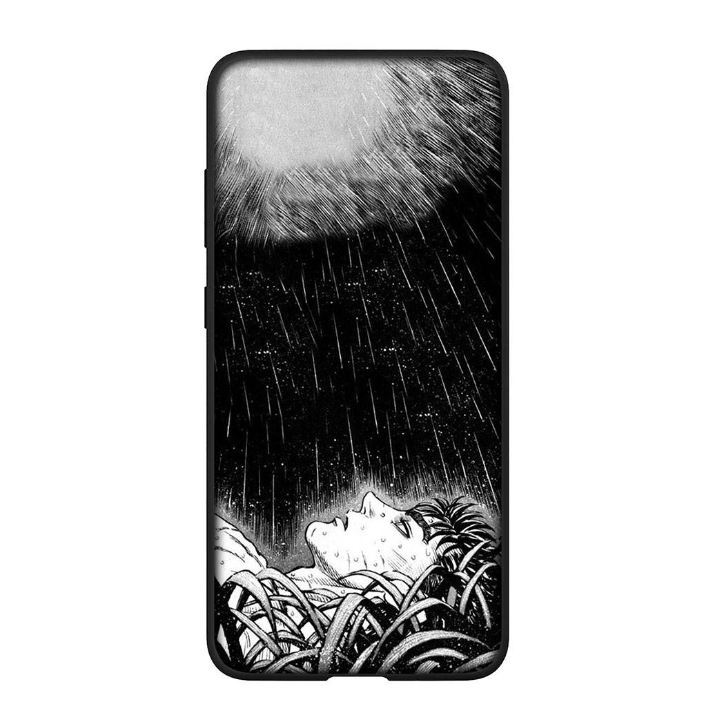 Чехол для телефона Samsung Galaxy S25 S24 S23 iPhone 16 15 Xiaomi Redmi Note 14 13 12 16E X 8 11 Pro Max OPPO Moto Huawei A05 A16 чехол с изображением аниме Berserk Guts