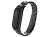 Bransoleta Alogy Stainless Steel Do Xiaomi Mi Band 5 Czarna + 5X Folia Alogy