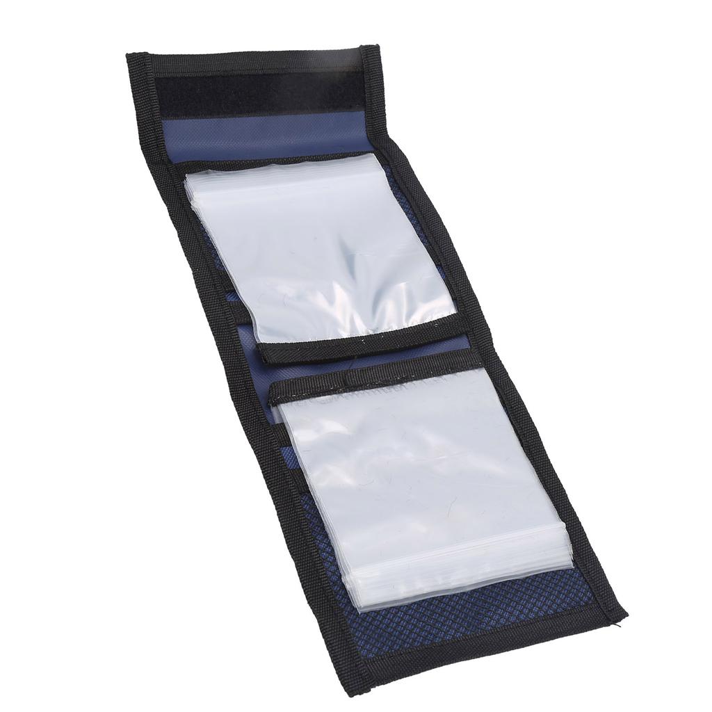 10 карманов Кошелек-чехол для нахлыстовой рыбалки для хранения поводкового материала Сумка Аксессуары для нахлыстовой рыбалки