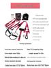 Многофункциональный фитнес-набор для подвесного и силового тренинга P3-ремни TRX