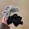 1pc Knitted Butterfly Knot Hair Grab Set for Autumn Winter Plush Texture Multi Color Series Full Shape Strong Grip Daily Curling