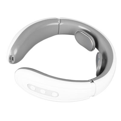 Электрический импульсный массажер для шеи Вибрация Тепло 3D-прилегание Снижение усталости Перезаряжаемая машина для массажа шеи