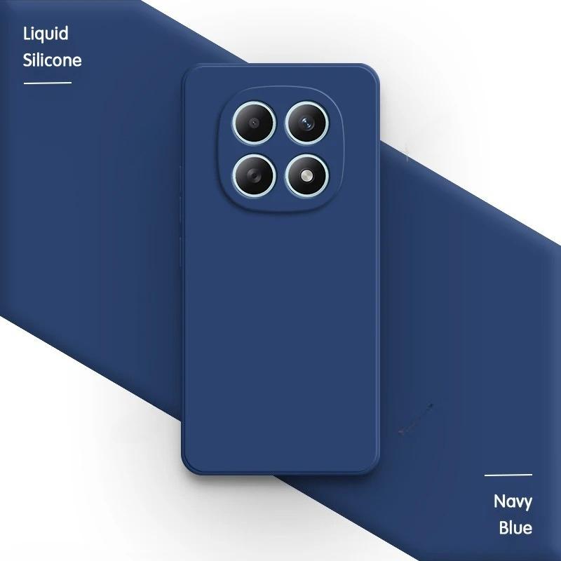 Модный Чехол из Жидкого Силикона с Ощущением Кожи для Xiaomi Poco M8 Pro M7 X8 Pro Max X7 X6 F8 Ultra F7 Note 15 Pro Plus 4/5G