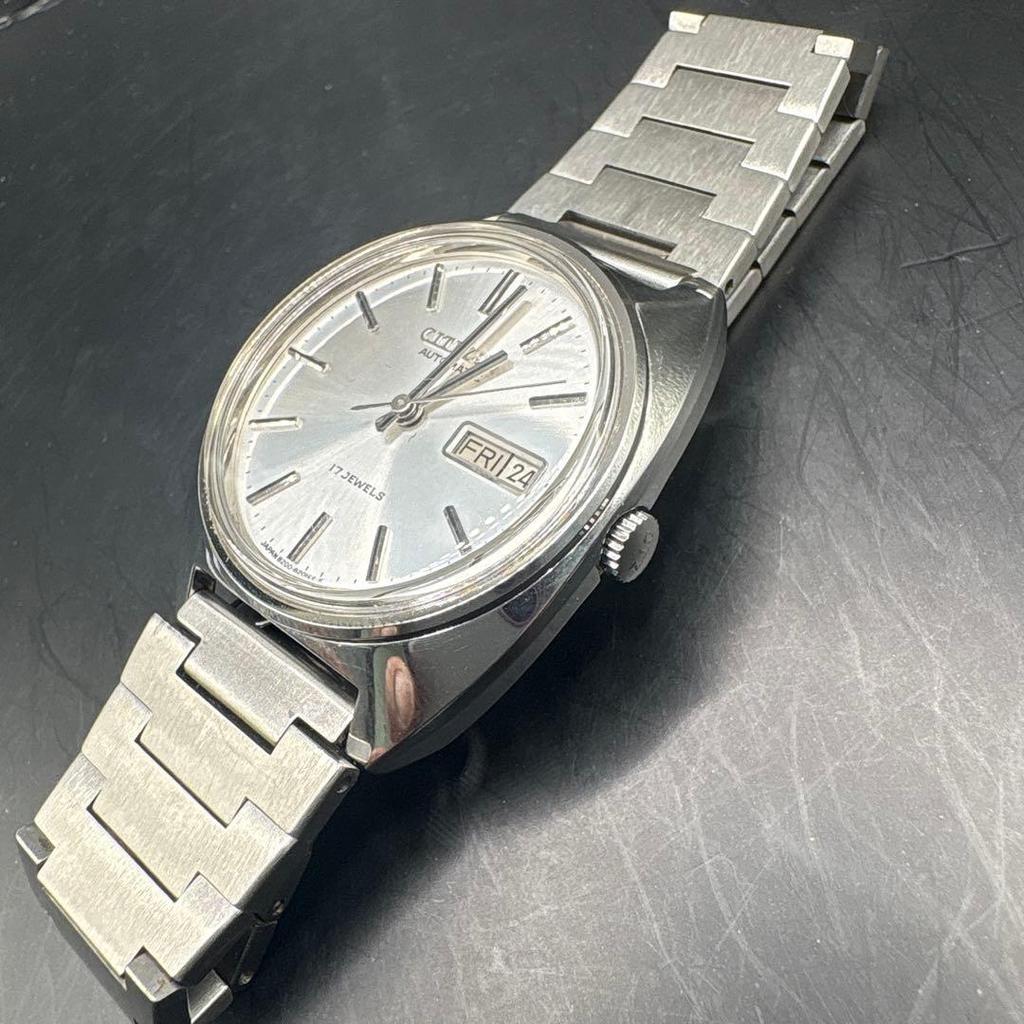 Б/у [Винтажный товар, Отличное состояние] CITIZEN 17 камней Автоматические