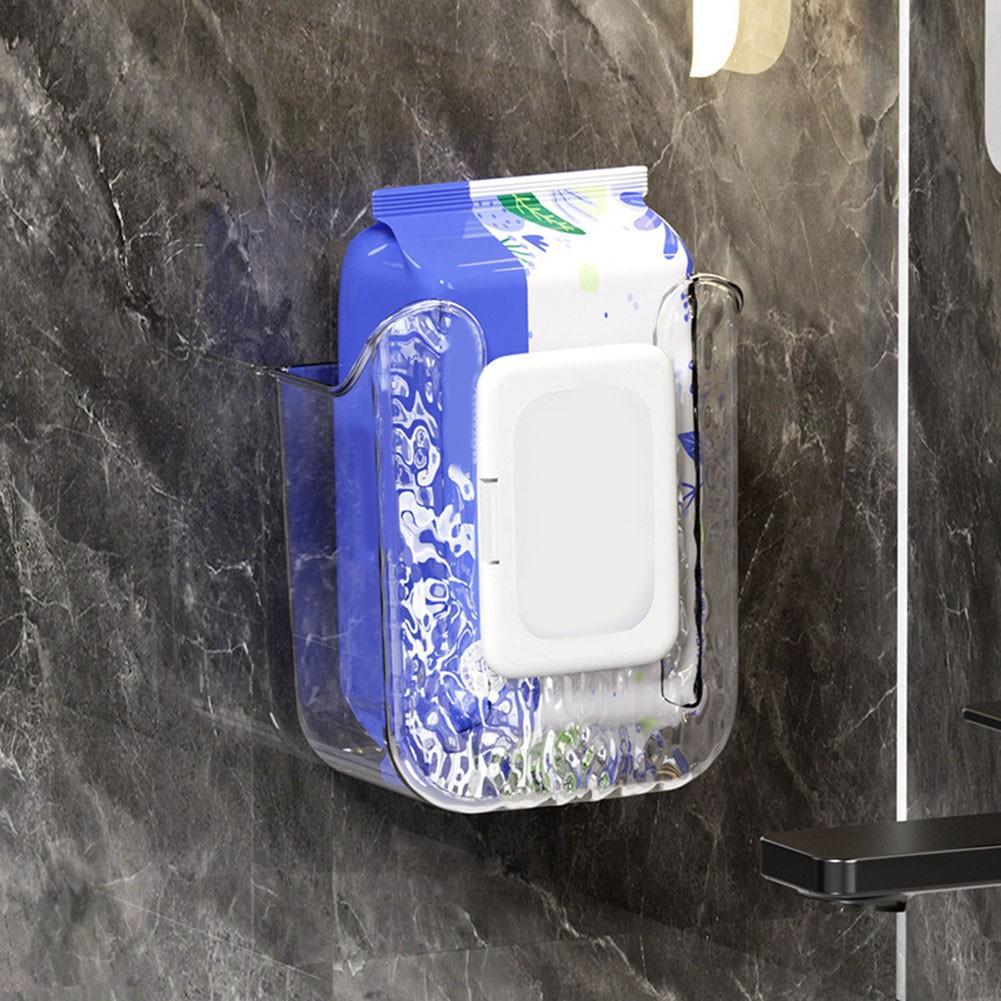 Wet Wipes Storage Box for Wall Mounted Tissue Dispenser In Bathroom and Kitchen