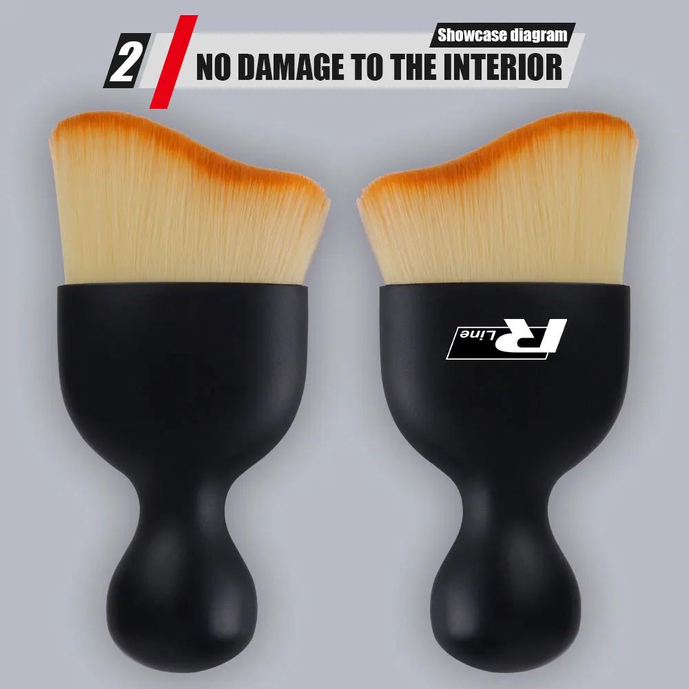 Для автомобиля VOLKSWAGEN VW Щетка для чистки кондиционера Автомобильный инструмент для очистки пыли в щелях Для Volkswagen VW Golf Passat Rline Touran