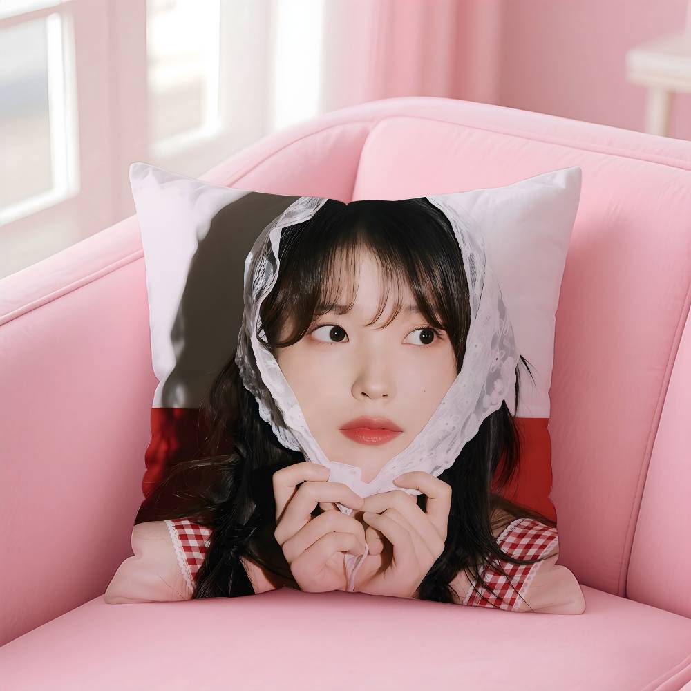 SINGER i-IU Pillow Case Pattern Printing Pillowcase Living Room Sofa Cushion Cover Bedroom Room Decor