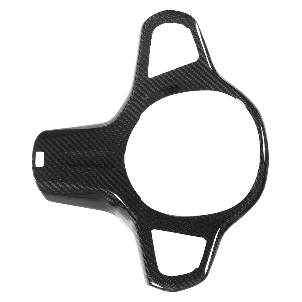 Steering Wheel Cover Trim Dry Carbon   Car Interior Decoration Replacement for X5 M Sport G05 2020+