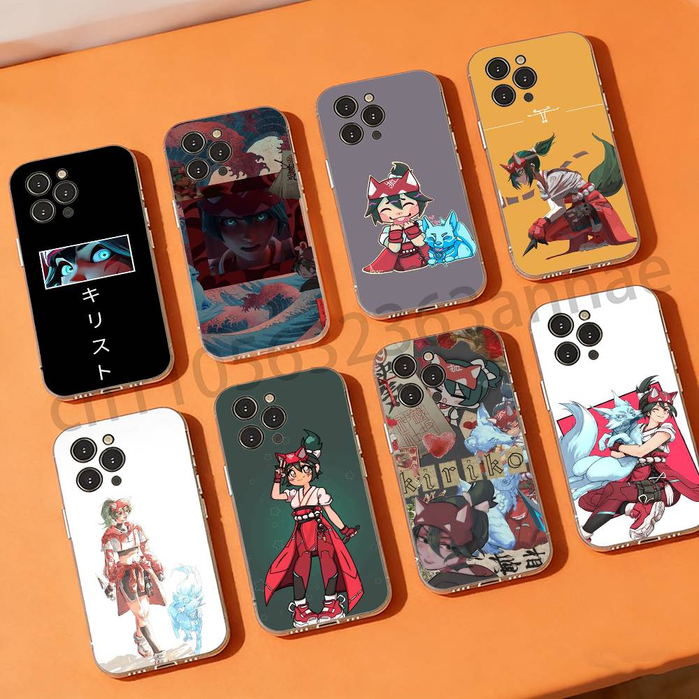 Чехлы для телефона Kiriko O-OverwatchES для iPhone 17 16 15 14 13 12 11 Pro Max Plus Роскошная защита камеры Пластик