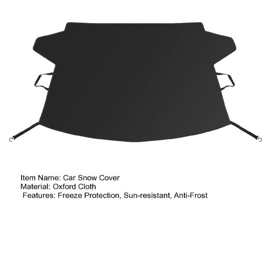 Лобовое стекло автомобиля снежная ткань солнцезащитный чехол Оксфорд защита от замерзания универсальный автомобильный внедорожник зимний передний