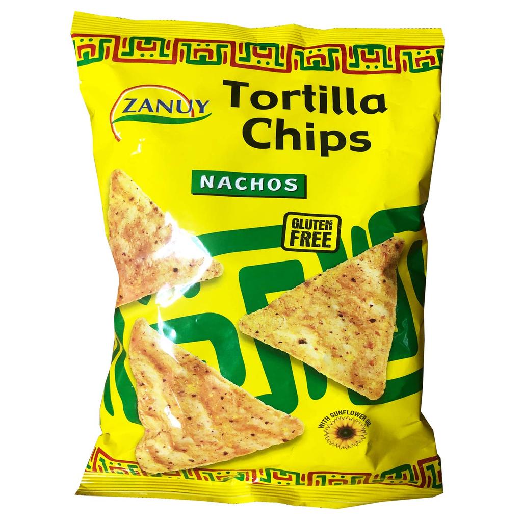 Zanuy Spain Tortilla Chips 200g X 20 Bags Commercial Use Large Capacity Additive-free