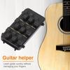 Пластиковый гитарный инструмент для отработки пальцев, вспомогательный инструмент для обучения игре на гитаре, помощь в отработке игры на гитаре