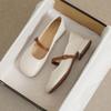 Woman Mary Jane Shoes Fashion Brand Design Work Office And Banquet Spring And Autumn Casual Outerwear Large Size 41 -43 Low Heel