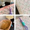 Floral Student Laptop Bag Puffy Tablet Sleeve Bag Cute Tablet Protective Case  School