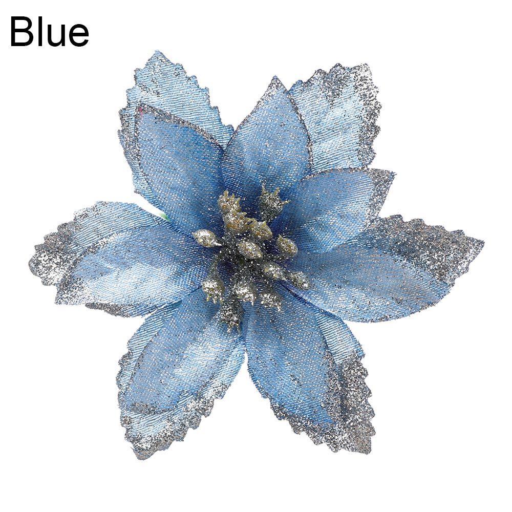 Gold Powder Artifical Christmas Tree Decorations Fake Flowers Christmas Flowers Home Xmas Ornaments