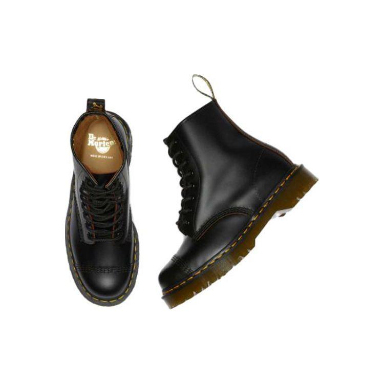 Dr. Martens Удобные Универсальные Короткие Ботинки Женские ботинки Черные 27386001