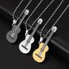 Creative Mini Guitar Personality Pendant, Unisex Fashion Trend