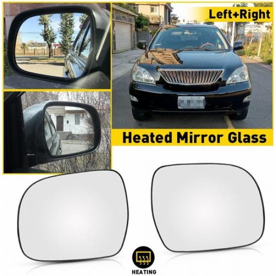 For Lexus RX 300 330 400H 2004-2009 Right Left Side Mirror Heated Glass US EOA