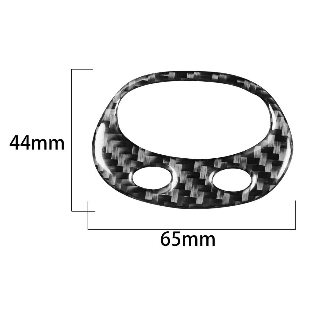 Для Mini Cooper Hatch One R50 R53 2002-2004 Наклейка на проекционный дисплей из углеродного волокна Автомобильный дисплей над головой Цифровая рамка для часов Отделка
