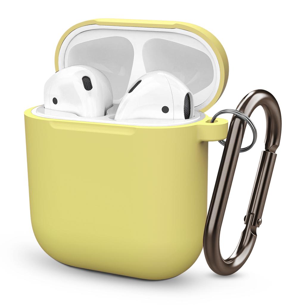 Силиконовые чехлы для AirPods 1-го 2-го поколения Защитный чехол для беспроводных Bluetooth-наушников для Apple AirPods 1 2 Аксессуары для чехла