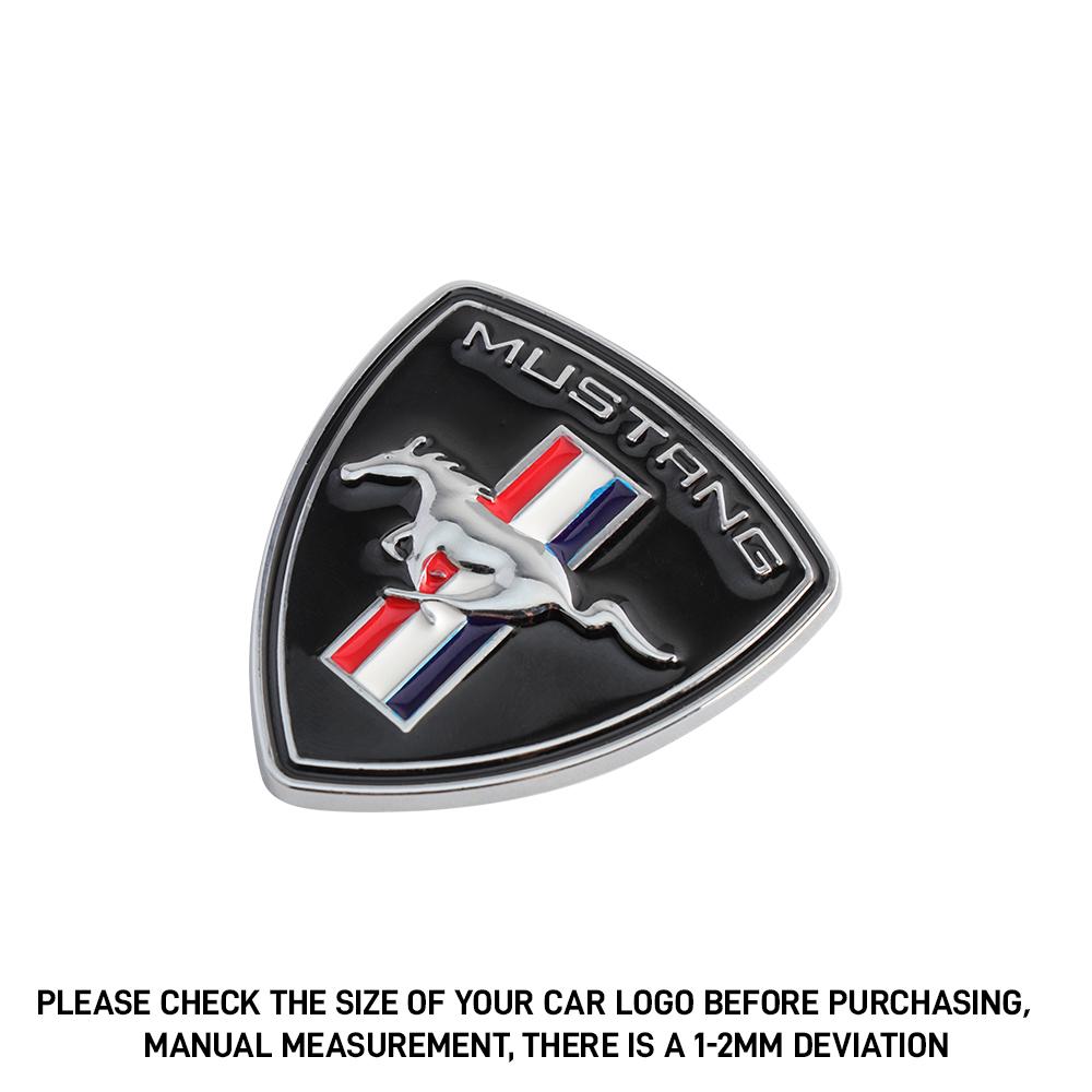 Metal Logo Car Front Window Body Stickers For Ford Mustang Focus Mk2 Mk3 GT500 Ranger Focus Kuga Fusion Esco Mondeo mk5 mk7 mk3
