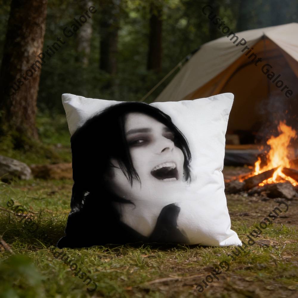 Подушка с изображением Emo Boy Gerard Way Чехол для подушки Полиэстер Квадратный чехол для подушки 45 см Декоративный для дома Дивана Кровати Автомобиля Декор