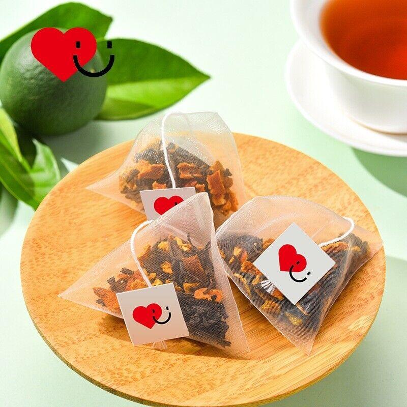 Чай Мэнхай Пуэр с ароматом Цингана 90г Синьхуэй Мандариновая цедра