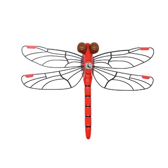 Simulated Dragonfly Pendant PVC Hanging Repellent Realistic Design Pest Deterrence Ornament Dragonfly Hunting Accessory