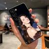 Чехол для телефона Lanas-w-Del-R-Rey для Samsung A56 A36 A26 A16 A15 A25 A35 A55 A14 A34 A24 A54 Черный Мягкий