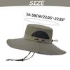 Outdoor Men Women Sun Hat Safari Bush Boonie Hiking Fishing Cap Large Wide Brim Hat