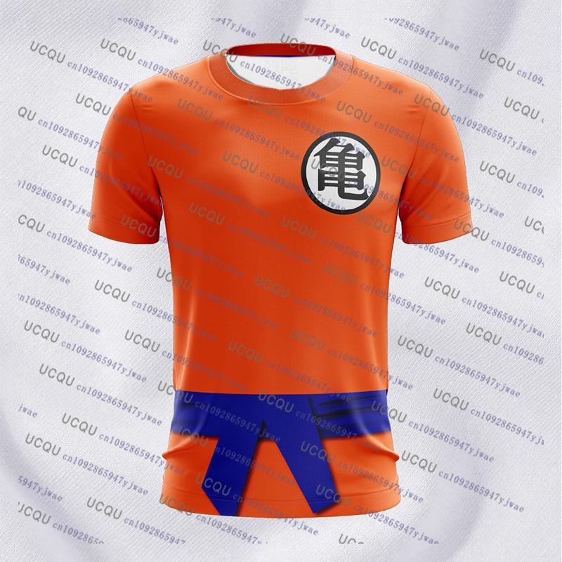 МУЖСКАЯ Футболка с 3D принтом Goku №10 из аниме Dragon Ball, летняя одежда