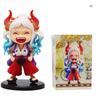 ONE PIECE  Набор из 6 шт. Аниме 12-15 см Монки Д. Луффи Q-Версия ПВХ Модель Настольное Украшение для Автомобиля Подарок на День Рождения Рождество для Детей Игрушки