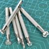 Leather Printing Tools 6kind Styles Embossing Engraving Leathercraft Utensil DIY Leather Craft Stamping Stamps Hand Art Tools
