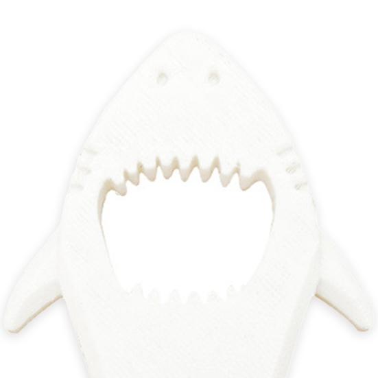 Открывалка для бутылок в виде акулы для холодильника, портативная пластиковая открывалка для пива, милая форма акулы, открывалка для банок с содовой для барменов, путешественников