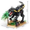 MOC Technology Velociraptor Building Blocks Jurass Indominus Park Dinosaurs World Bricks Creative Toy for Boys and Blocks Fans
