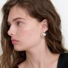 OVLA Hollow Ball One Touch earring_M JE048