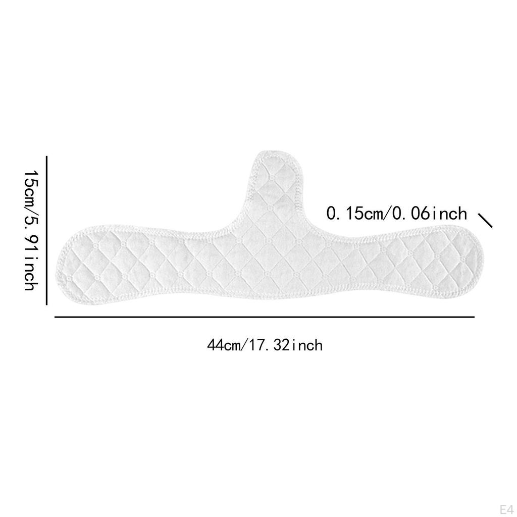 10 шт. хлопковые вкладыши для бюстгальтера, удобные многоразовые подгузники для женщин