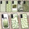 Matcha Sage Green Love Heart For Redmi Note 12 Pro Plus Cover For Redmi Note 10 8 9 11 Pro 12S 11S 10S 9S 9C 10C 12C Case