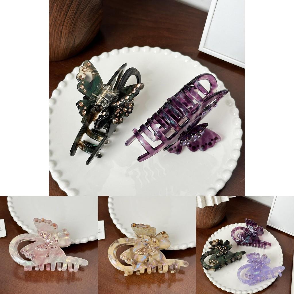 Trendy Acetate Butterfly Hair Claw Clip For Stunning Hairstyles In Autumn 2024