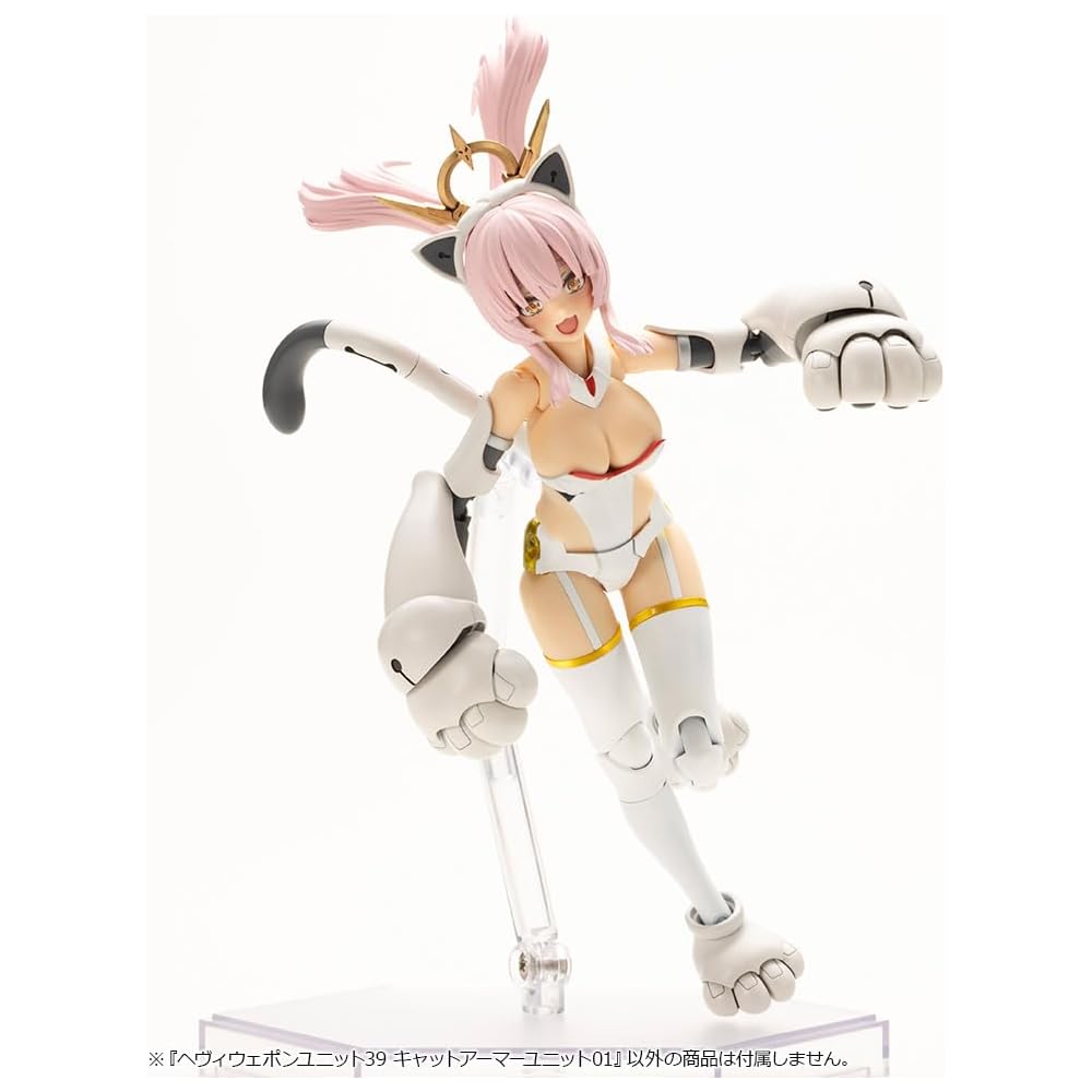 Kotobukiya M.S.G Модуль Тяжелого Вооружения 39 Кошачья Броня Модуль 01 Модель Без Масштаба Примерно 67 мм