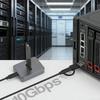 Алюминиевая док-станция Поддержка двойных протоколов USB-подключение Адаптер для твердотельных накопителей Для SSD на 2 ТБ