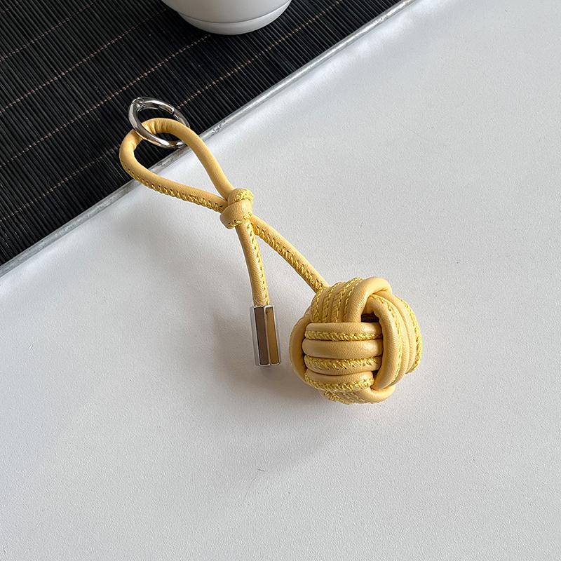 Элегантный брелок в виде шара, универсальный кожаный ремешок для телефона, сумка, подвеска, брелок для автомобиля, украшение для рюкзака, аксессуары, подарки