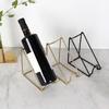 Red Wine Rack Display Stand Flexible Capacity Minimalist Design 1/2Grids Contemporary Wine Holder Bar Accessory
