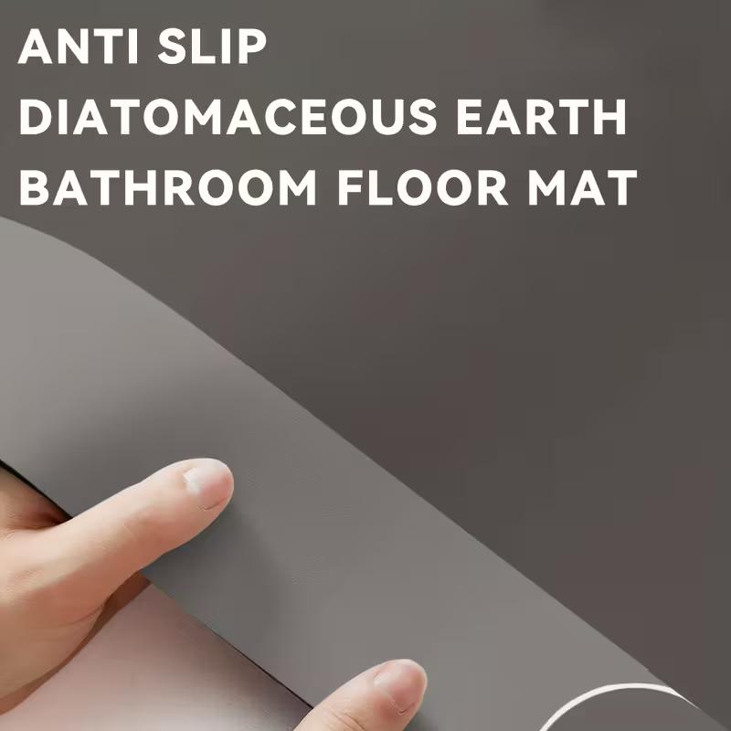 60*90см Нескользящий Впитывающий Диатомитовый Коврик для Ванной Комнаты, Мягкий и Сверхвысококачественный Быстросохнущий Коврик для Душа