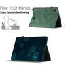 Применимо к кожаному чехлу для планшета iPad Pro 11, матовому тисненому чехлу-кошельку с держателем для карт для Samsung Tab S9, противоударному чехлу