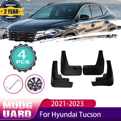 Для Hyundai Tucson NX4 MK4 2022 2023 передние и задние колеса брызговики брызговик крыло автомобиля