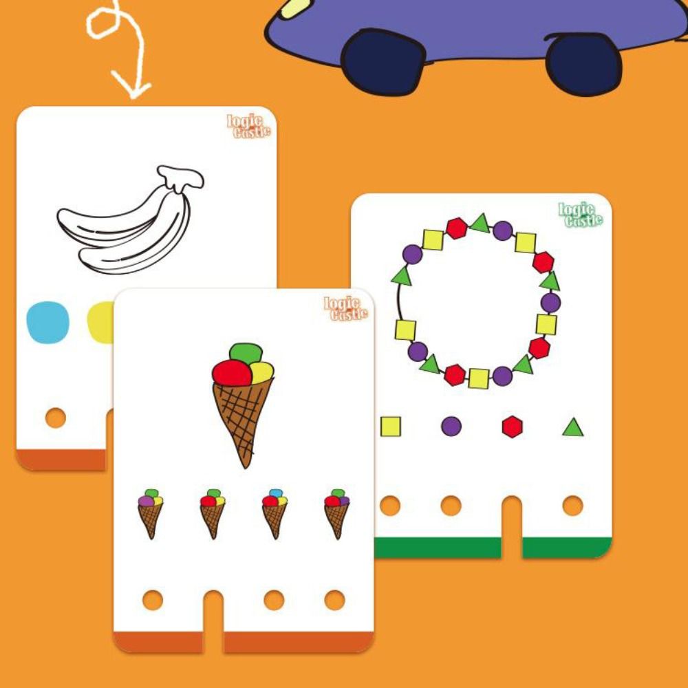 Раннее Развивающее Логическое Ключевое Мышление Тренировка Игра на Сопоставление Ключевая Головоломка Игрушка Дети